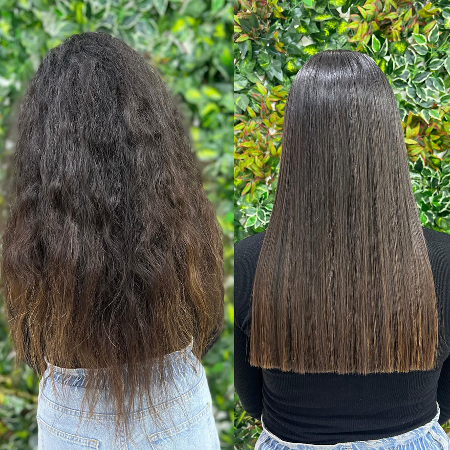 MK original formula 2x1000ml+ Free Flart Iron (Strength 1a-3b)- Keratin Hair Straightening Smoothing Treatment infused with Moroccan Argan oil