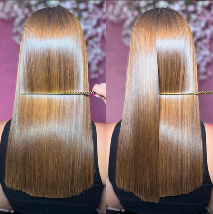 MK original formula 2x1000ml+ Free Flart Iron (Strength 1a-3b)- Keratin Hair Straightening Smoothing Treatment infused with Moroccan Argan oil
